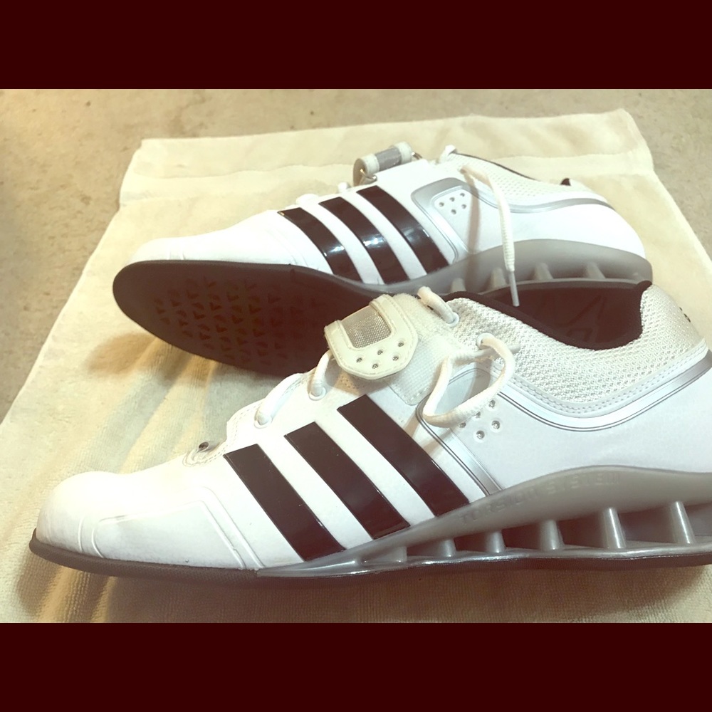 Size 13 adidas Adipower weightlifting shoes